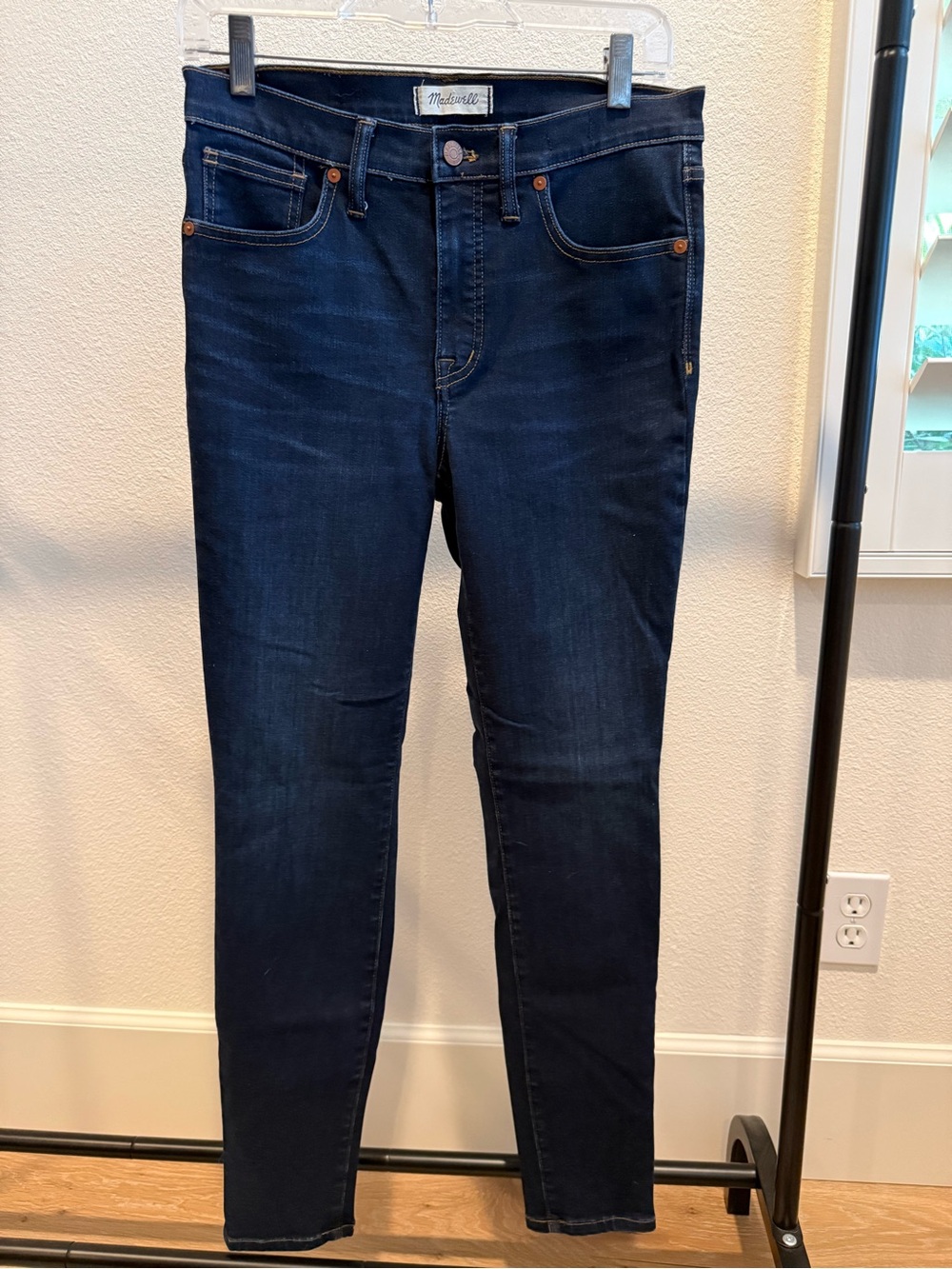 Madewell Indigo High-Rise Skinny Jeans